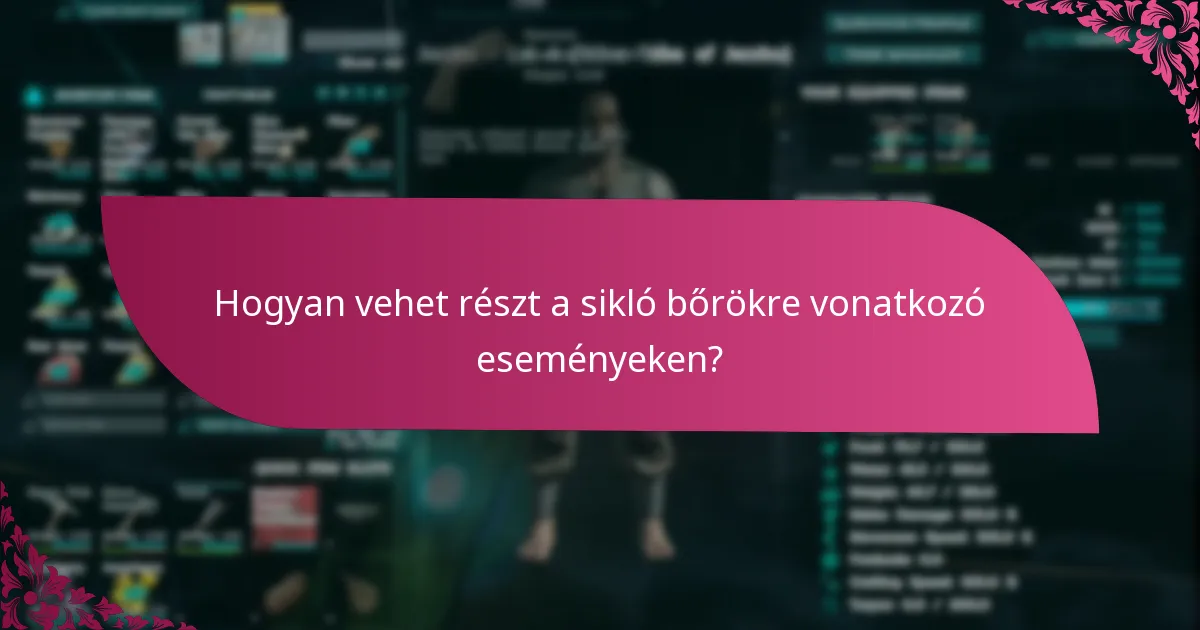 Mi a folyamat a sikló bőrök igénylésére?