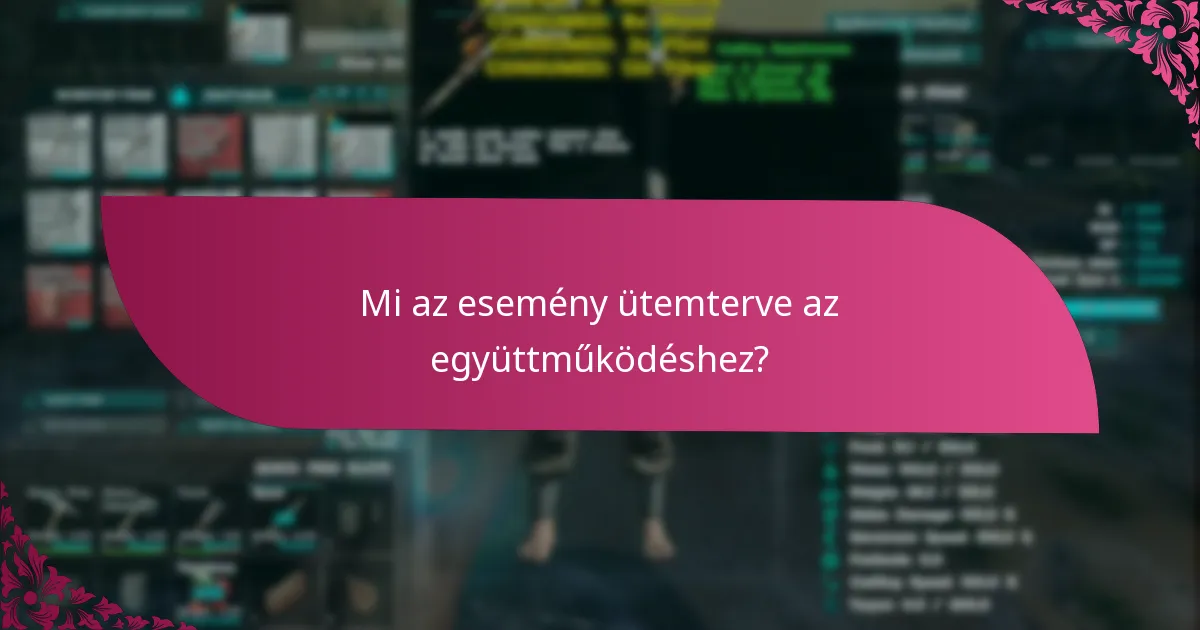 Milyen elköteleződési lehetőségek vannak az események során?