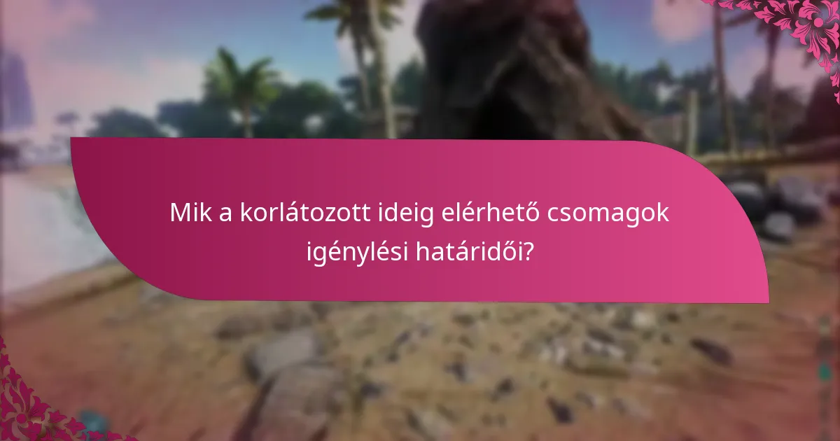 Mik a csomagok igénylésének feltételei és kikötései?